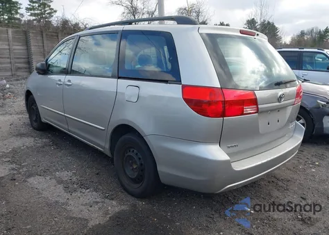 2004 Toyota Sienna Ce из США, поврежденный, VIN 5TDZA23C04S113200